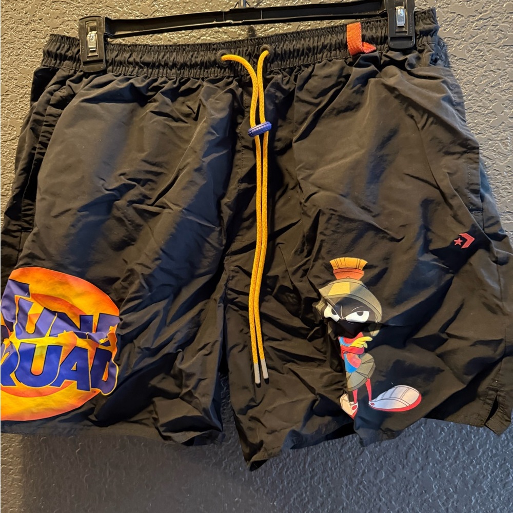 Black Space Jam Tune Squad Shorts